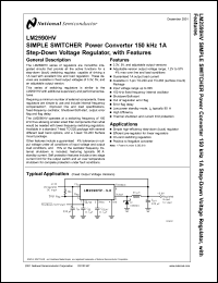 datasheet for LM2590HVT-3.3 by 