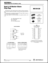 datasheet for MC10135FN by ON Semiconductor