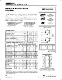 datasheet for MC10H135FN by ON Semiconductor