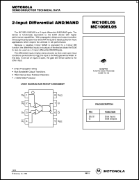 datasheet for MC100EL05D by ON Semiconductor