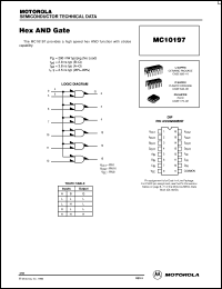 datasheet for MC10197L by ON Semiconductor