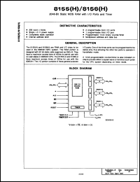 datasheet for P8155 by AMD (Advanced Micro Devices)