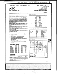 datasheet for uPD43256G-10 by NEC Electronics Inc.