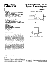 datasheet for ADP3335ARM-1.8 by Analog Devices