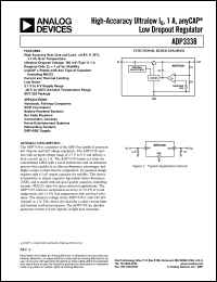 datasheet for ADP3338AKC-1.8 by Analog Devices