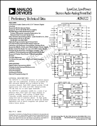datasheet for AD74322AAR by Analog Devices