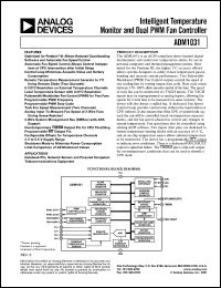 datasheet for ADM1031ARQ by Analog Devices