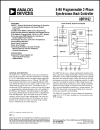datasheet for ADP3162JR by Analog Devices