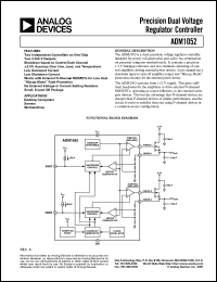 datasheet for ADM1052JR by Analog Devices