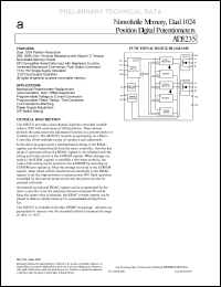 datasheet for AD5235BRU25 by Analog Devices