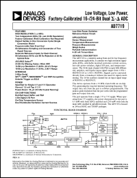 datasheet for AD7719BR by Analog Devices
