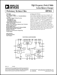 datasheet for ADP3804JRU by Analog Devices