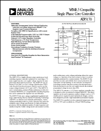 datasheet for ADP3170JRU by Analog Devices