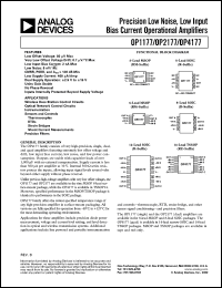 datasheet for OP1177ARM by Analog Devices