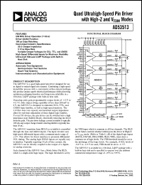 datasheet for AD53513JSQ by Analog Devices
