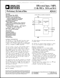 datasheet for EVAL-AD7450CB by Analog Devices