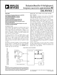datasheet for EVAL-AD7470CB by Analog Devices