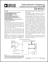 datasheet for EVAL-AD7472CB by Analog Devices