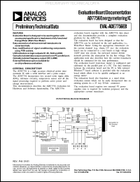 datasheet for EVAL-ADE7756EB by Analog Devices