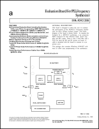 datasheet for EVAL-ADF4212EB1 by Analog Devices