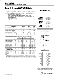 datasheet for MC10H109FN by ON Semiconductor