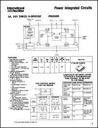 datasheet for IR8200B by International Rectifier