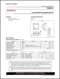 datasheet for FSS131 by SANYO Electric Co., Ltd.