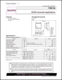 datasheet for FSS134 by SANYO Electric Co., Ltd.