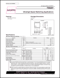 datasheet for FSS207 by SANYO Electric Co., Ltd.