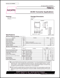 datasheet for FSS212 by SANYO Electric Co., Ltd.