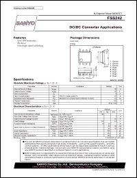 datasheet for FSS242 by SANYO Electric Co., Ltd.