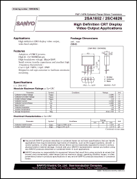 datasheet for 2SC4826 by SANYO Electric Co., Ltd.