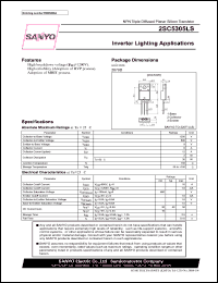 datasheet for 2SC5305LS by SANYO Electric Co., Ltd.