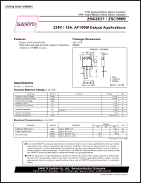 datasheet for 2SC5669 by SANYO Electric Co., Ltd.