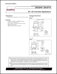 datasheet for 2SC5710 by SANYO Electric Co., Ltd.