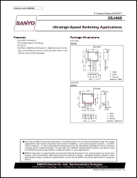 datasheet for 2SJ400 by SANYO Electric Co., Ltd.