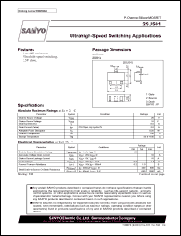 datasheet for 2SJ501 by SANYO Electric Co., Ltd.