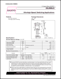 datasheet for 2SJ569LS by SANYO Electric Co., Ltd.