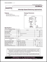 datasheet for 2SJ584LS by SANYO Electric Co., Ltd.