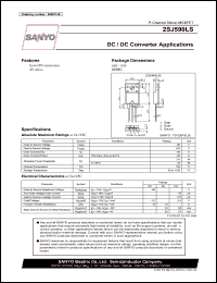 datasheet for 2SJ590LS by SANYO Electric Co., Ltd.