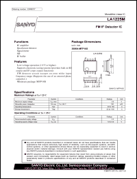 datasheet for LA1225M by SANYO Electric Co., Ltd.