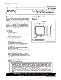 datasheet for LA17000M by SANYO Electric Co., Ltd.