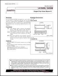 datasheet for LA1845N by SANYO Electric Co., Ltd.