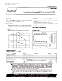 datasheet for LA6544M by SANYO Electric Co., Ltd.