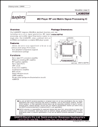 datasheet for LA9605W by SANYO Electric Co., Ltd.