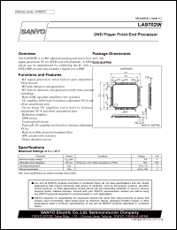 datasheet for LA9702W by SANYO Electric Co., Ltd.