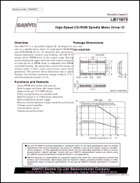 datasheet for LB11975 by SANYO Electric Co., Ltd.