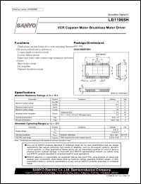 datasheet for LB11985H by SANYO Electric Co., Ltd.