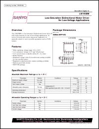 datasheet for LB1830M by SANYO Electric Co., Ltd.