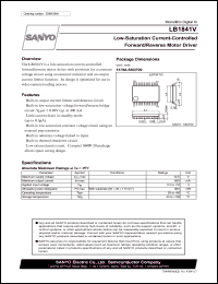 datasheet for LB1841V by SANYO Electric Co., Ltd.